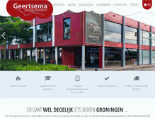 Tablet Screenshot of geertsemaslaapcomfort.nl